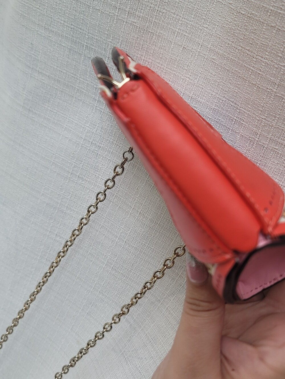 Kate Spade Wing It Wicker Butterfly Coin Pouch On A Chain - Picture 9 of 11